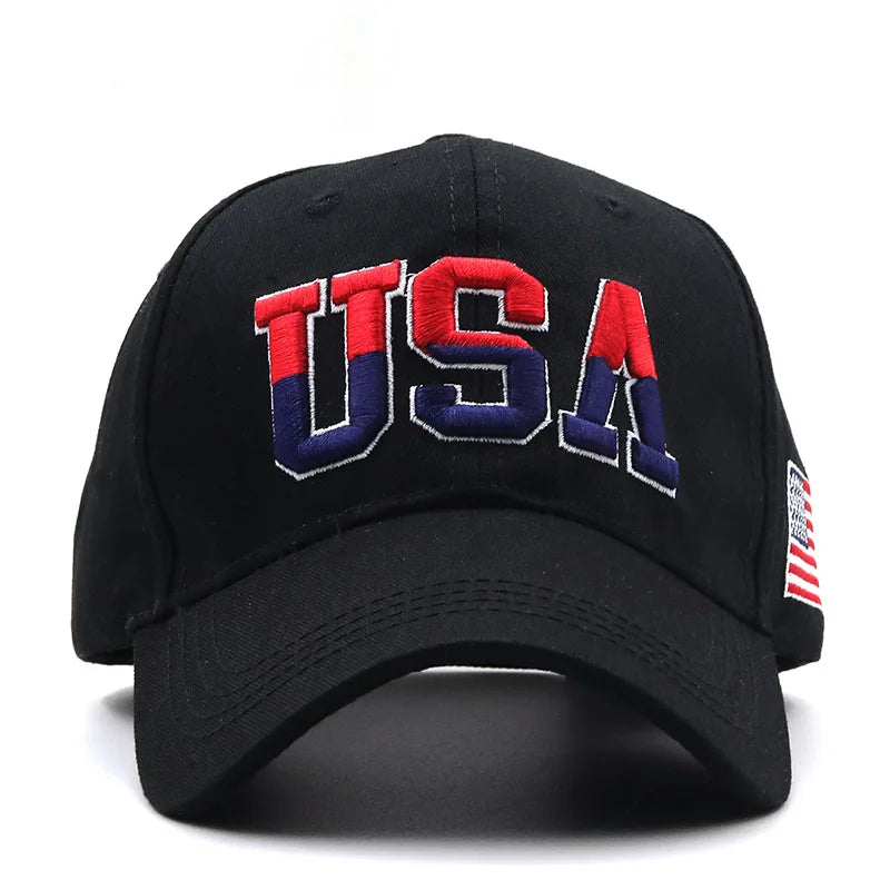 Men Retro Embroidered Baseball Cap Adjustable Casual  New York American Cotton Sun Hats Unisex Women Solid Color Visor Hats